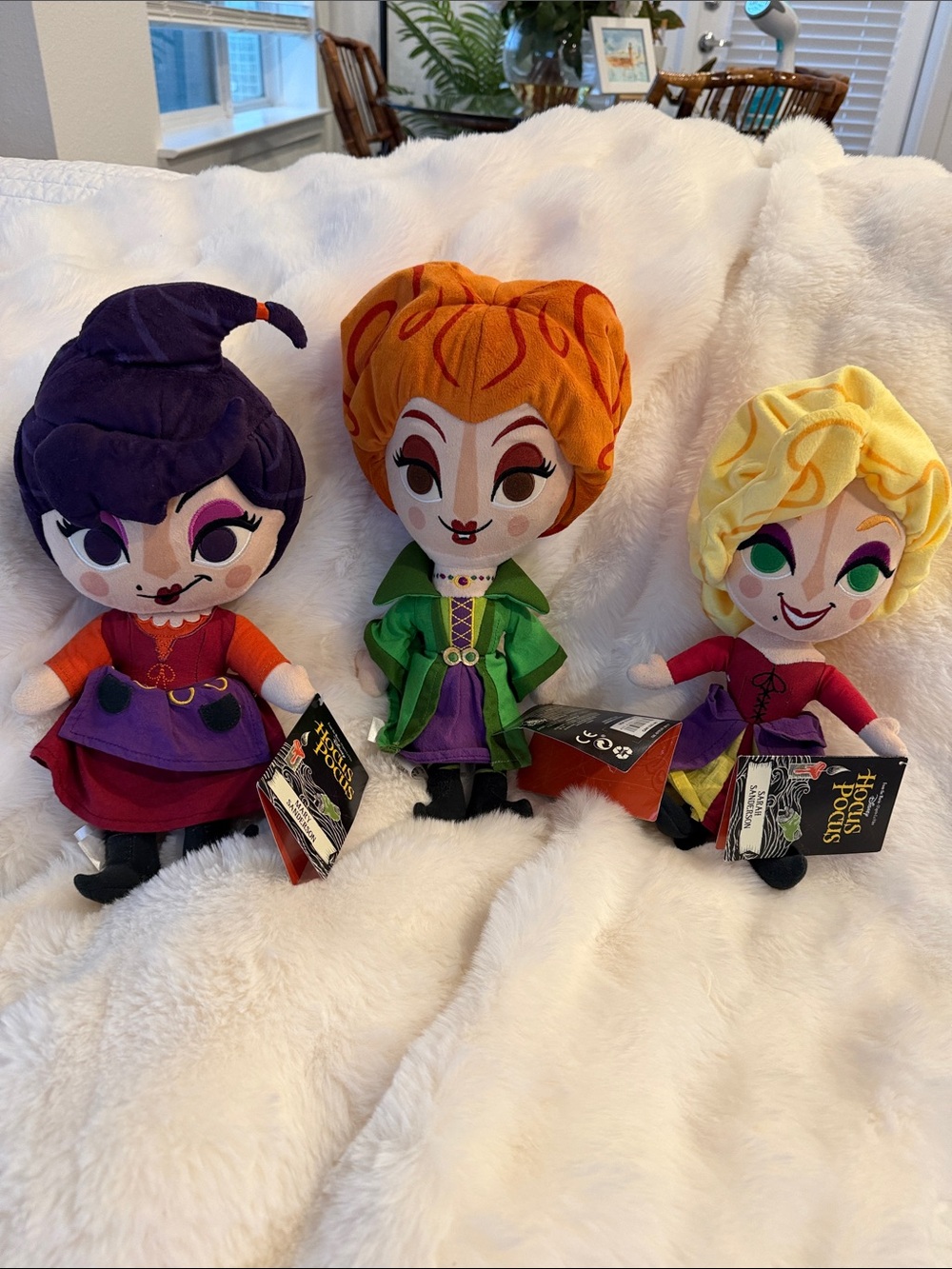 Disney Sanderson Sisters Hocus Pocus Plush NWT